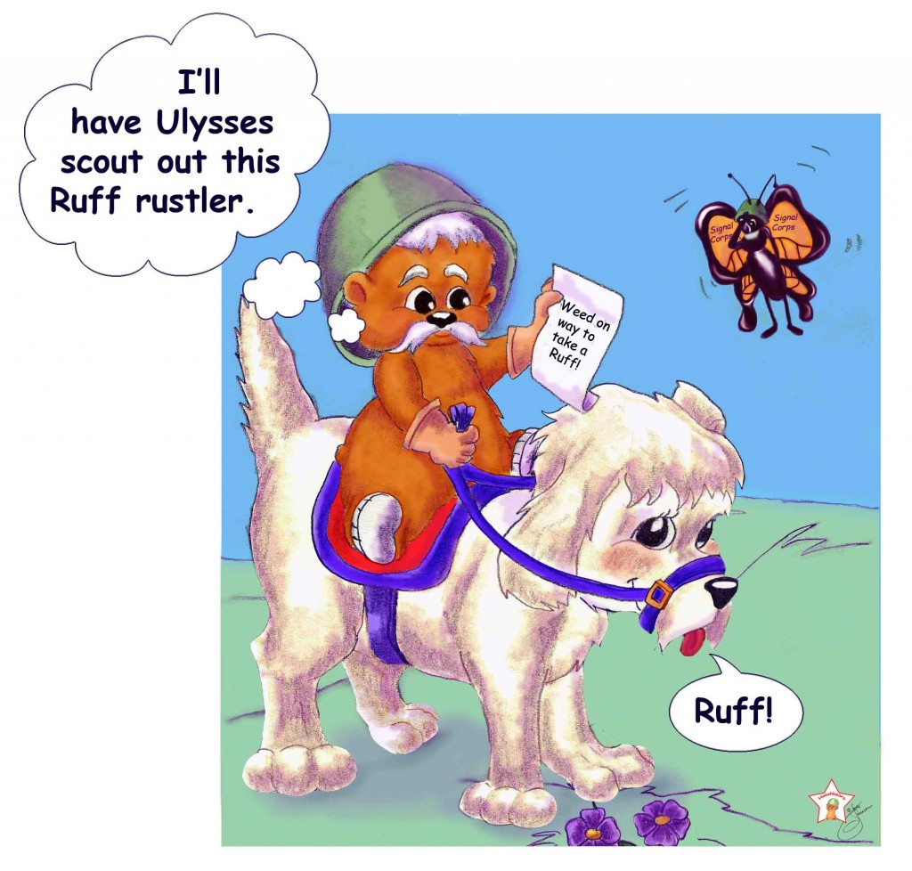 ruff rustler message web comic